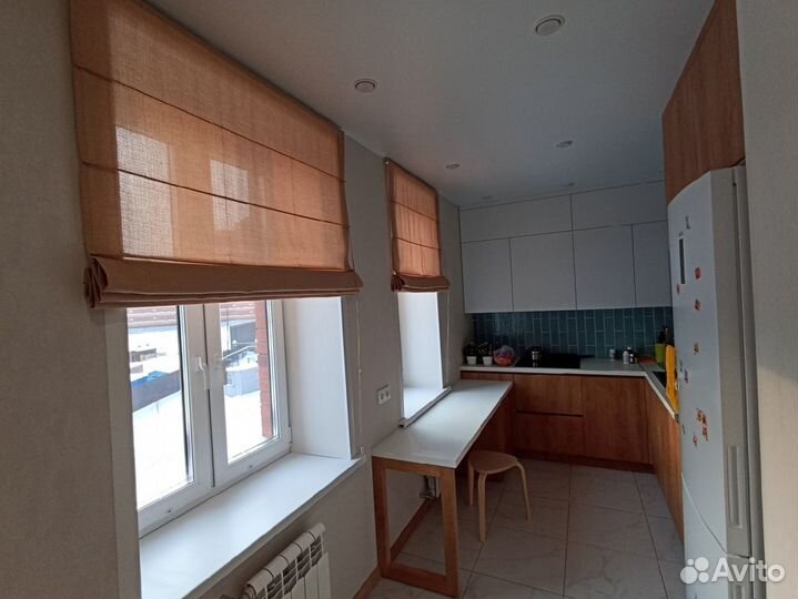 Римские шторы двойные