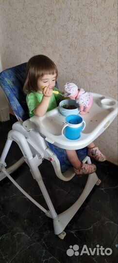 Стульчик для кормления happy baby classic