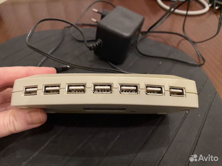 Хаб Usb 7 портовый 7-Port USB HUB