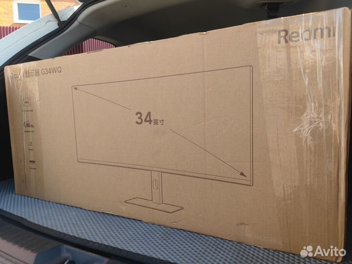 Монитор xiaomi redmi 34 дюйма 180hz