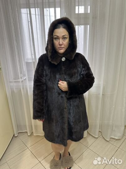 Шуба норковая 50 52