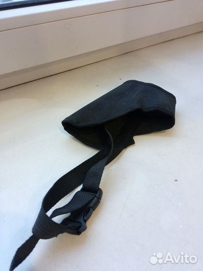 Новый намордник для подрастающей овчарки