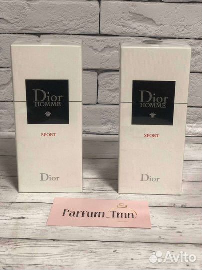 Dior homme sport 125 ml Оригинал