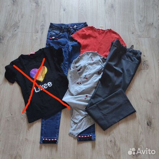 Детские вещи на девочку пакетом