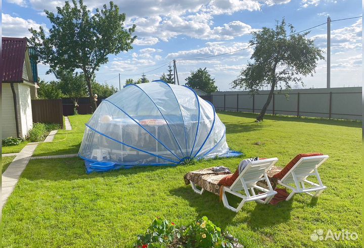 Купол для бассейна