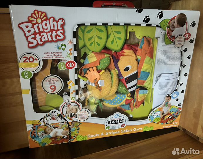 Развивающий коврик Bright Starts Африка