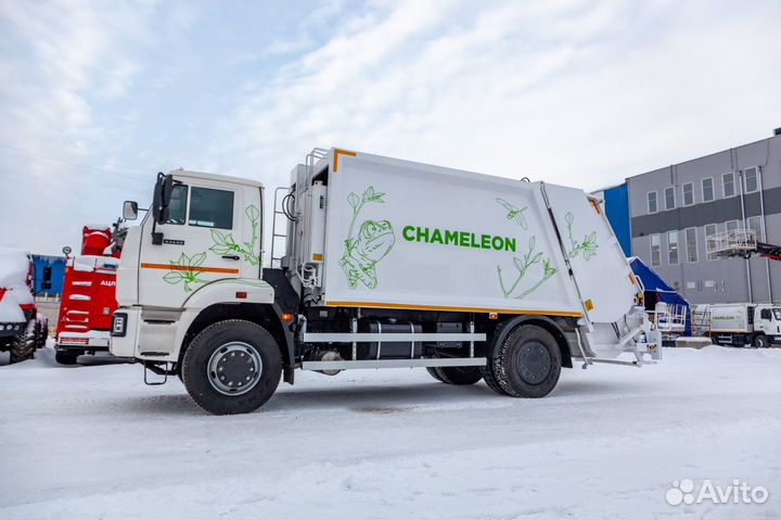 Мусоровоз Chameleon мтб 16 на Шасси Камаз