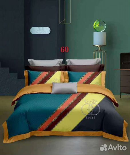 Белье постельное шёлк сатин