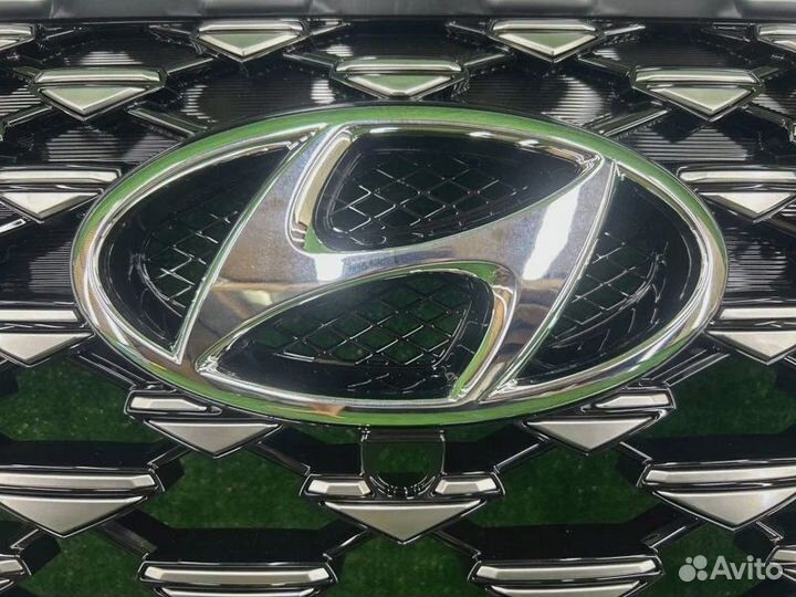 Решетка радиатора передняя Hyundai Palisade LX2