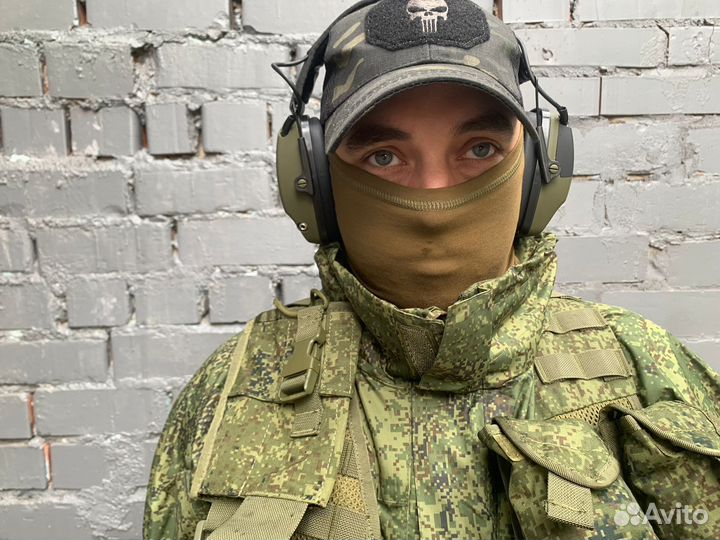 Тактические наушники с шумоподавлением EM026