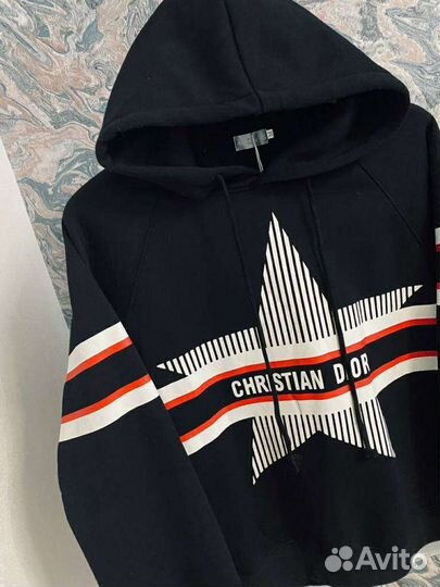 Новый свитшот капюшоном ди0р