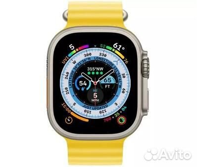 Apple Watch Ultra 2 Yellow Ocean Band