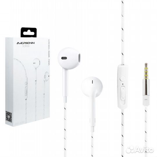 HandsFree (Гарнитура) Aiersenn ARS-A292 белый