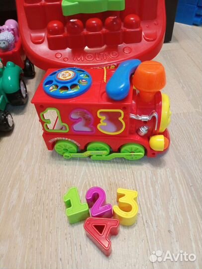 Развивающие музыкальные игрушки пакетом