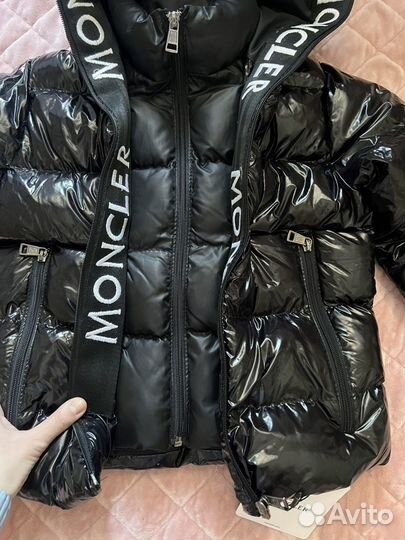 Куртка новая детская moncler 98-104