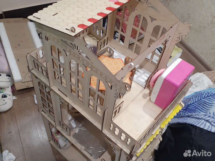 Детский деревянный домик