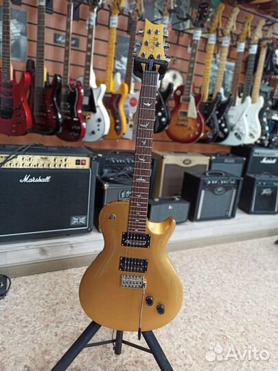 PRS SE santana singlecut trem egyptian gold Гитара