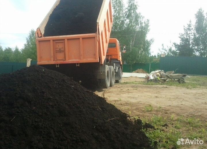 Плодородный грунт растительный с доставкой
