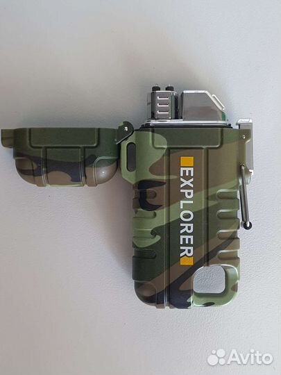 Электронная зажигалка usb водонепроницаемая