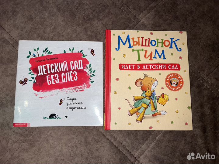 Книги про детский сад 2шт