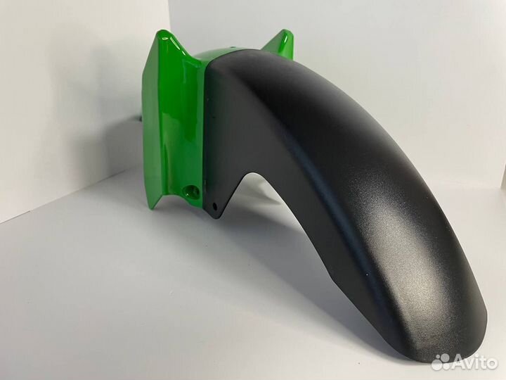 Крыло мопед пластик Зеленое Riva