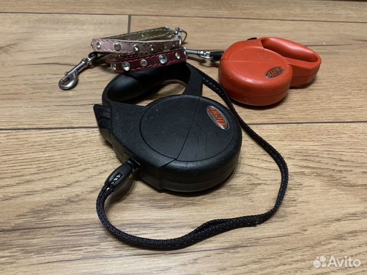 Ошейники, поводки 3 м, 5 м, ножницы для когтей