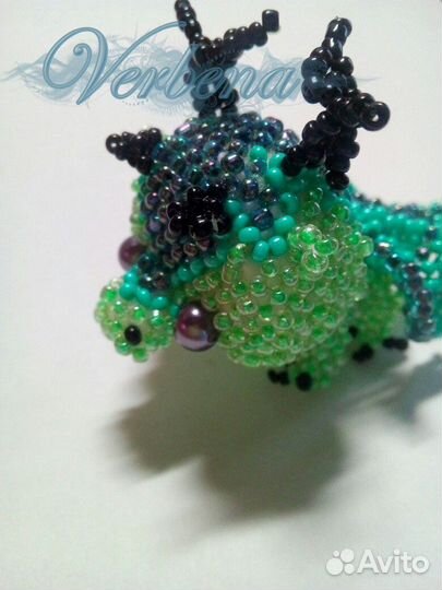 Брелок из бисера 