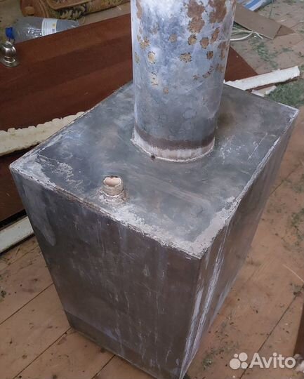 Бак банный нержавейка бу, разморожен течет