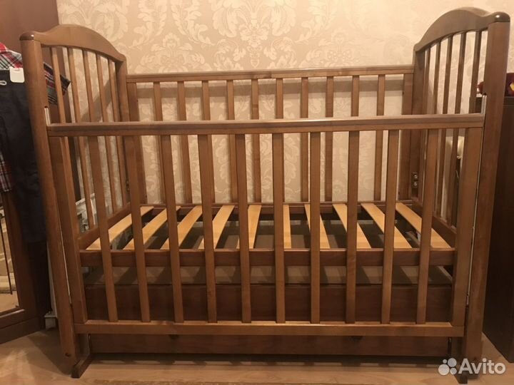 Детская кровать с ортопедическим матрасом