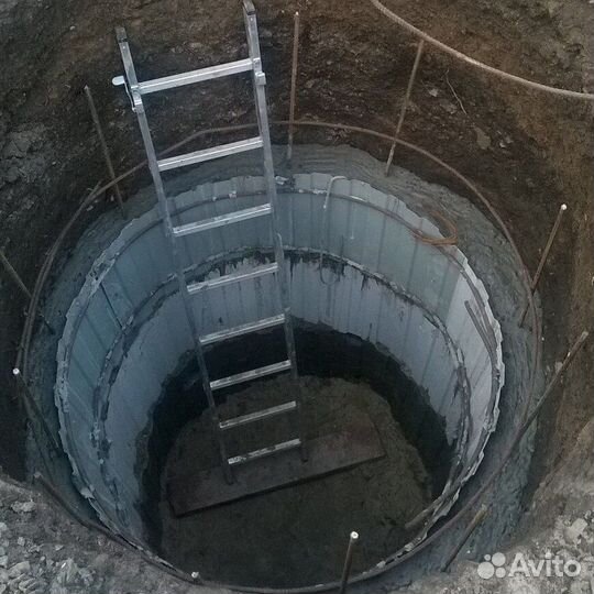 Кольца жби для бетонного септика и канализации