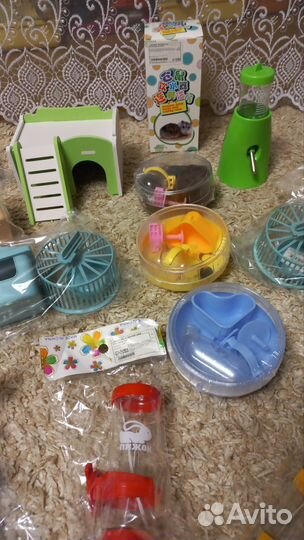 Клетки, поилки, наборы для грызунов