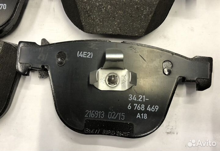 Тормозные колодки на BMW 5'E60 X5'E70/F15 X6'F16