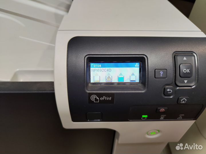 Лазерный цветной принтер А3\А4 HP CP5520, сетевой