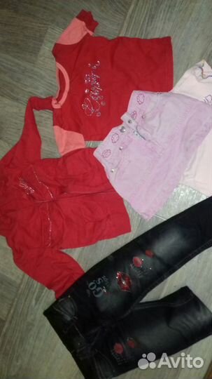 Пакет вещей на девочку