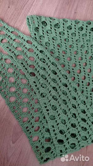 Ажурная косынка, бактус