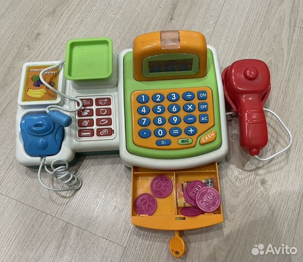 Детская касса игрушка