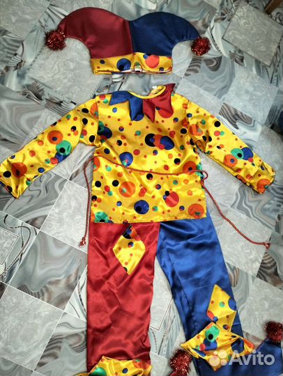 Костюм петрушки 116