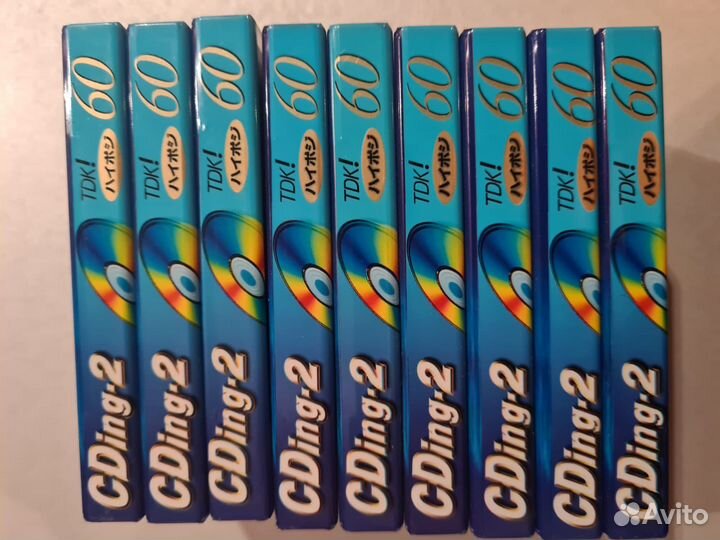 Аудиокассета TDK CDing-2 japan