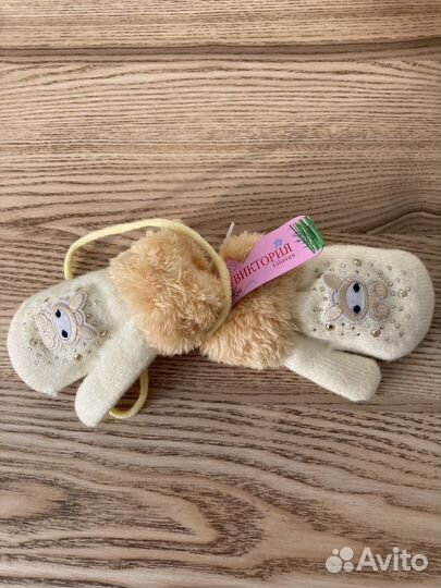 Варежки детские для девочки