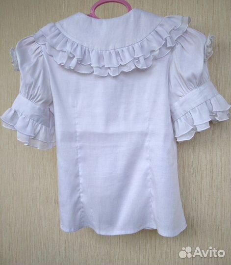 Школьная форма. Блузка для девочки 7-9 лет