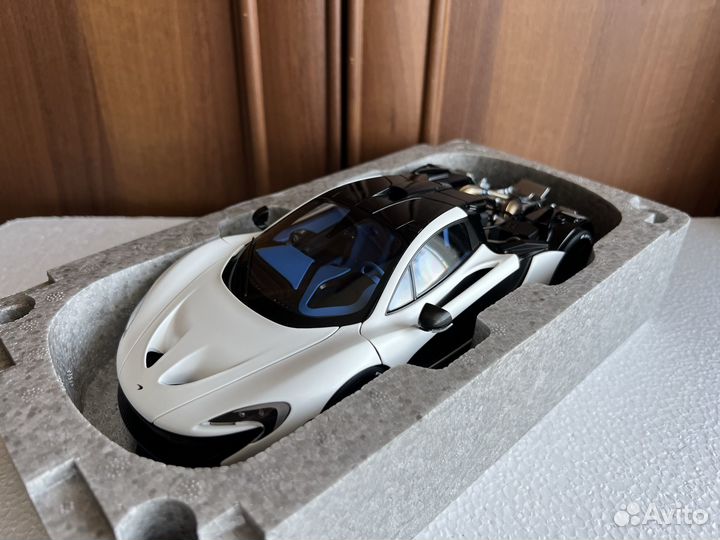 1/18 Autoart 76024 Mclaren P1 matt white