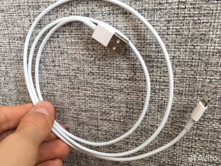 Кабель для iPhone 7,8, Х, 11, iPad(1 метр)