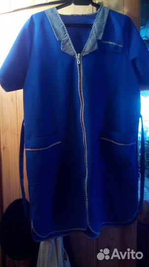 Форма, фартук и халат, новые,48-52 вам