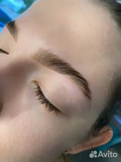Ламинирование ресниц и бровей