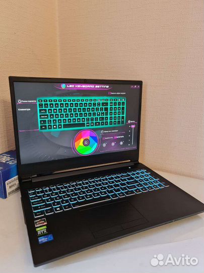 Игровой ноутбук rtx3070 2к экран