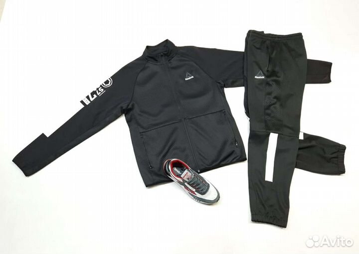 Спортивный костюм демисезон артикул 64230 чер