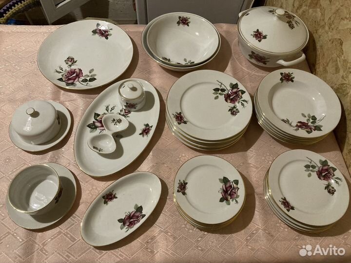 Сервиз столовый Богемия Чехословакия