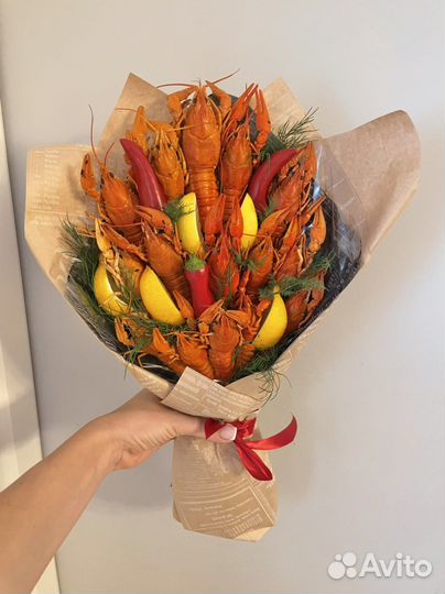 Букеты из раков