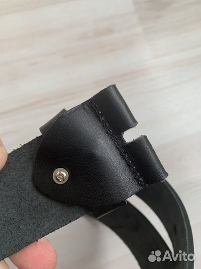 Мужской кожаный ремень