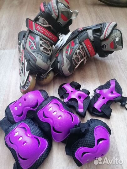 Ролики детские бу 32-35